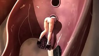 少女被困在公共荣耀洞里