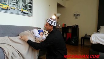 阿拉伯男人在pov视...