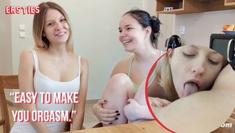 友好的女同性恋性爱,...