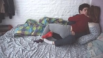 大屁股红发女郎在业余...