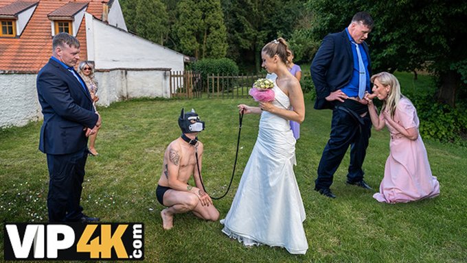 新娘派对恶作剧:Bdsm、宠物游戏和火辣性爱。