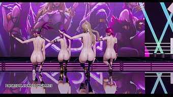 英雄联盟角色的3d动...