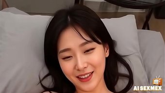 韩国妹子在家里用大屁...
