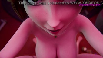 无删减的3d动画,双...
