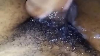口交快感:与业余黑人...