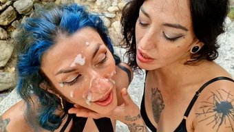 我在这女同脸上做了个...