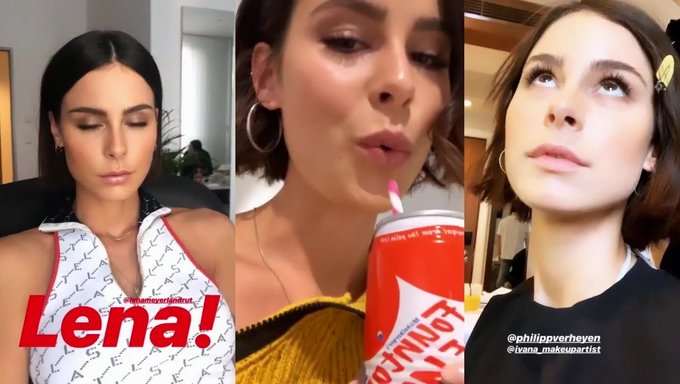 Lena Meyer的欧洲美女在自慰中