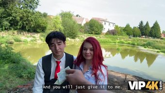 性感的红发女孩奥利维...