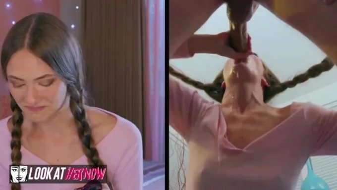 Samantha Hayes的化妆技巧在粗暴的性爱视频中全面展示
