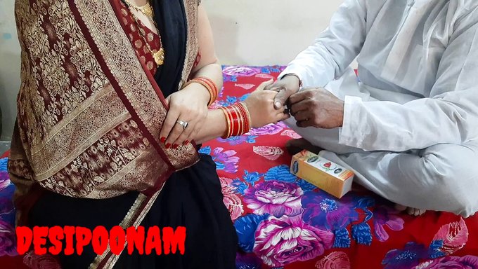 Poonam的诱惑导致与她父亲的野蛮性爱