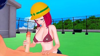 大自然乳房和高潮快感...