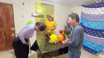 漂亮的拉丁女人和男人...