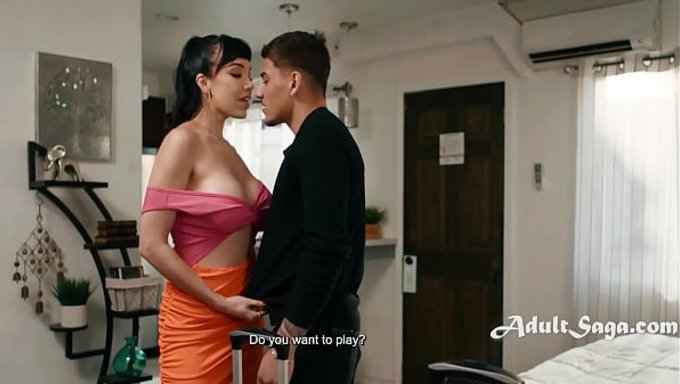 Nemesis的继子被离婚的sophia Locke报复性地操了