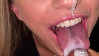 Pov视频,舌头游戏和高潮