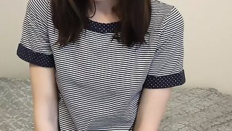 业余少女第一次体验内...