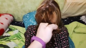 美丽的胖女人在自制性...