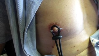 Pov中的大乳头和大...