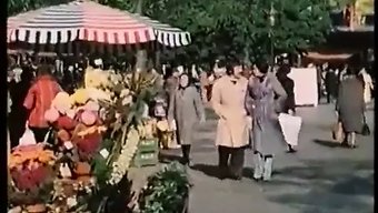 热辣动作中的德国女孩