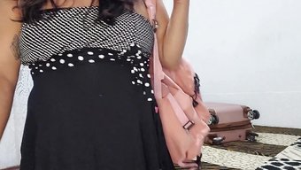 大屁股的巴西妓女在公...