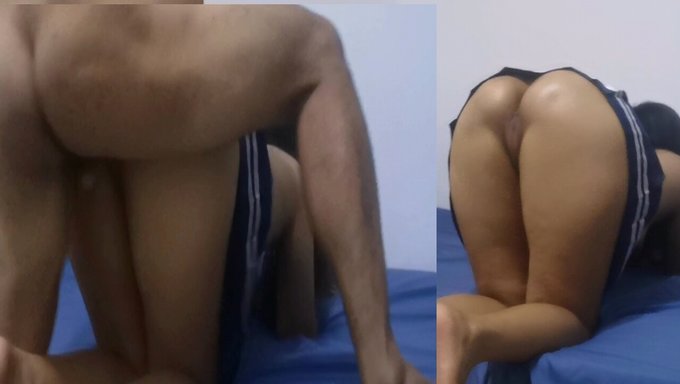 菲律宾少女在狗仔式中被屁股操