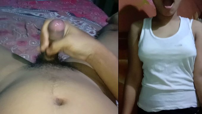 印度夫妇沉迷于热辣的自慰会话