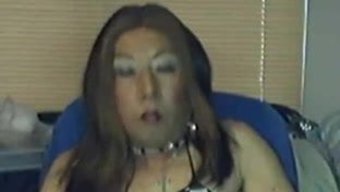 同性恋男人在情色独奏表演中