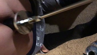 体验我的第一次机器性...