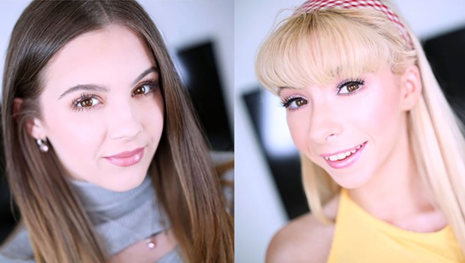 Devon Green和kenzie Reeves在热辣的场景中口交和手交