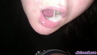 业余女友在自制视频中...