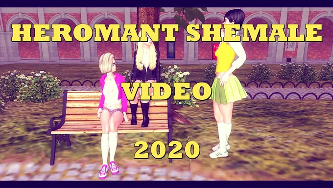 3d Futanari Shemale在热门视频中与男性接吻