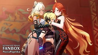 火辣熟女的3d色情视...