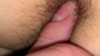 业余妻子的毛茸茸后门探索