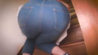 一个大屁股的美女为r...
