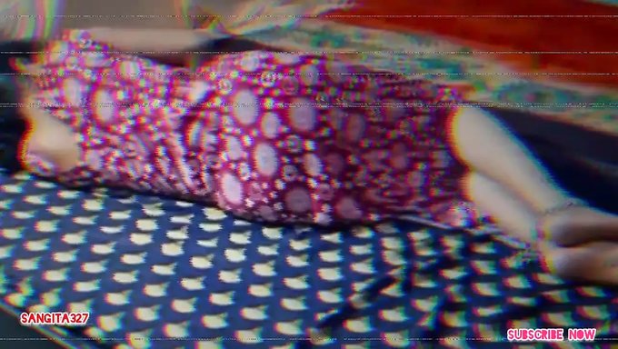 印度妈妈与男友享受口交和肛交