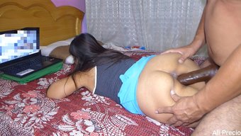 与大黑屌的粗暴性爱:...