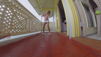 在这个360度的视频...