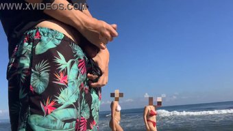 公共海滩乐趣,大自然...