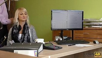 捷克少女在贷款办公室口交