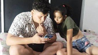 大鸡巴勾引继妹并干她...