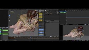 Mei的3d作品在b...