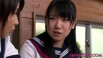 Cfnm日本学生妹三...