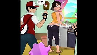 在这个热辣的色情漫画...