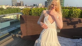 业余健身爱好者在户外被内射