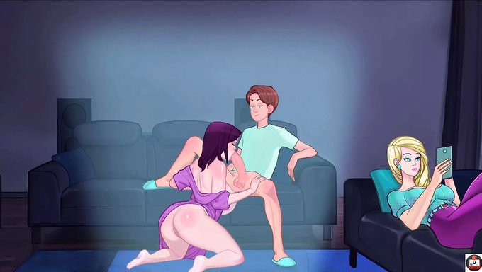 3d卡通hentai,大奶子和有趣的场景
