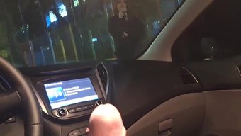 肮脏的业余爱好者被打...